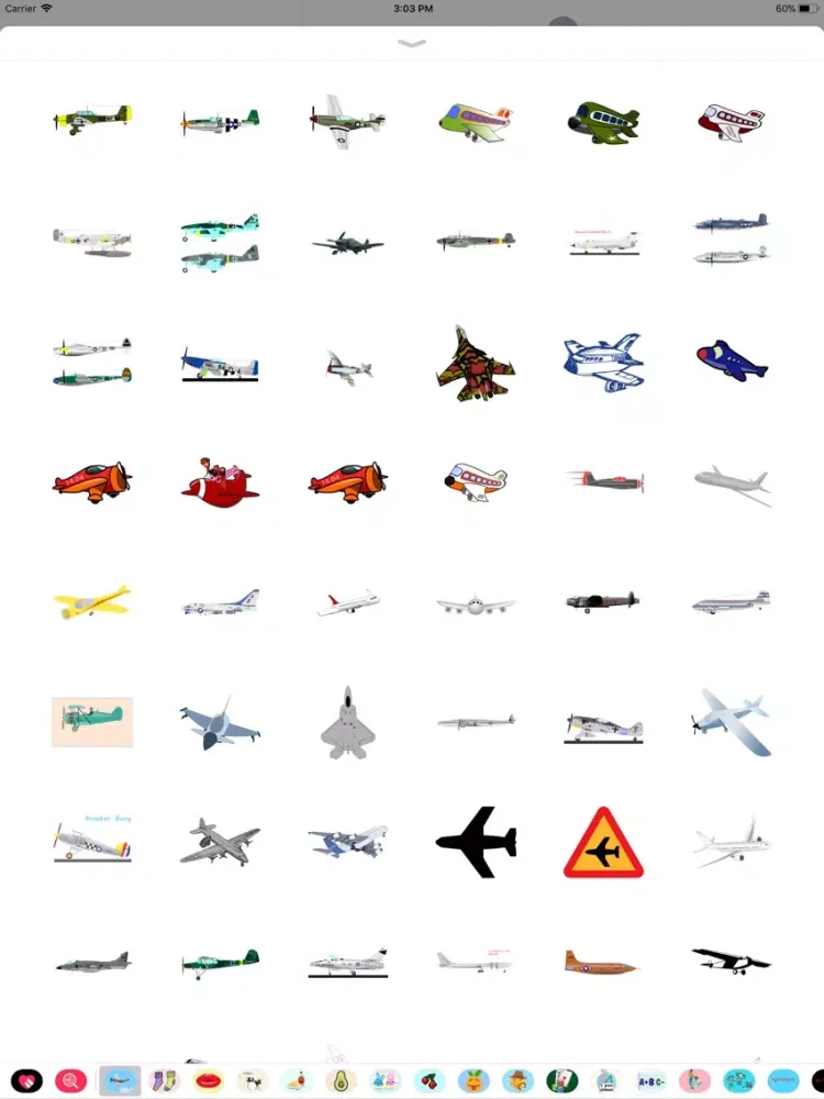 Take Flight: Airplane Stickers iPad  Ekran Görüntüleri
