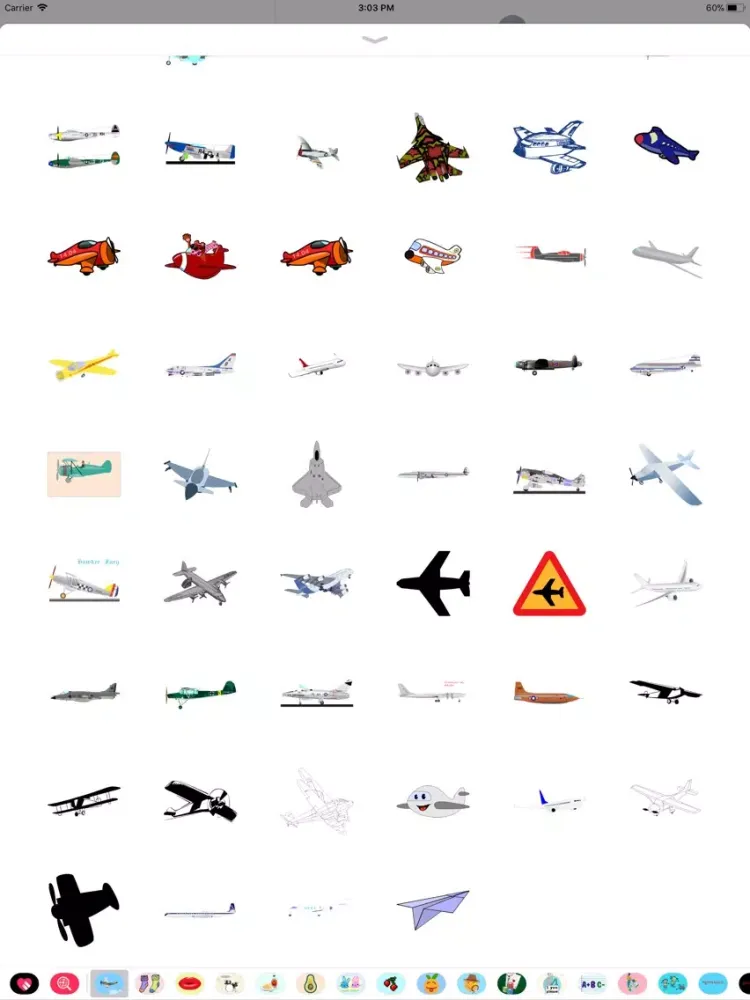 Take Flight: Airplane Stickers iPad  Ekran Görüntüleri