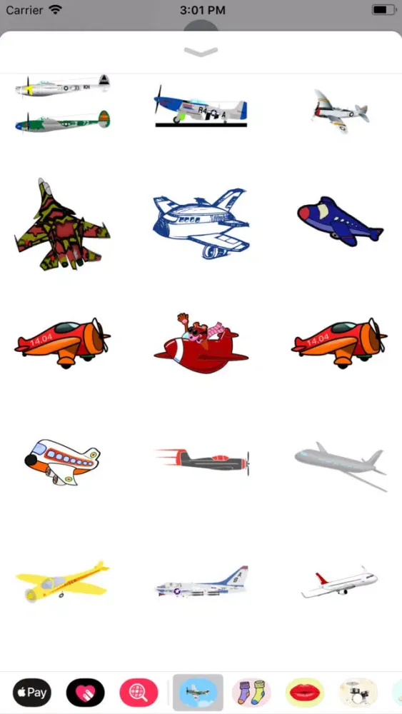 Take Flight: Airplane Stickers Ekran Görüntüleri