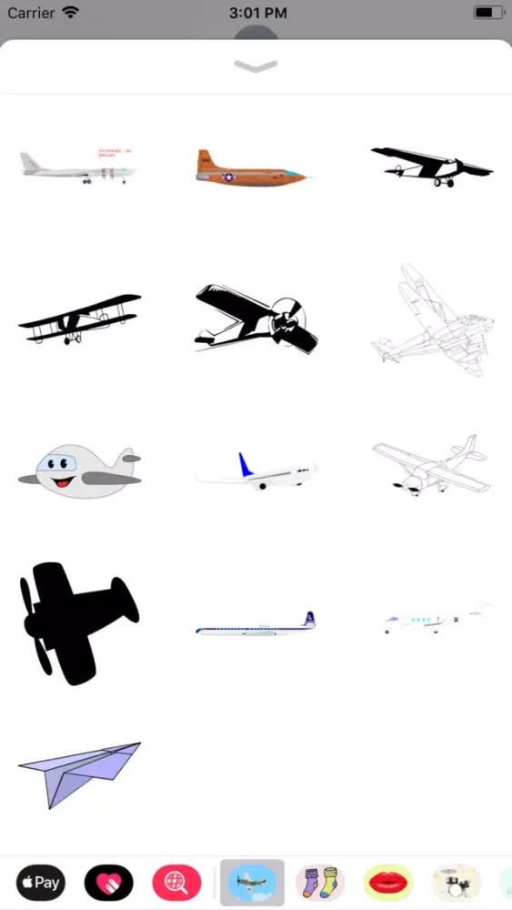 Take Flight: Airplane Stickers Ekran Görüntüleri