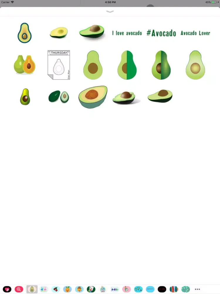 The Delicious & Trendy Avocado iPad  Screenshots