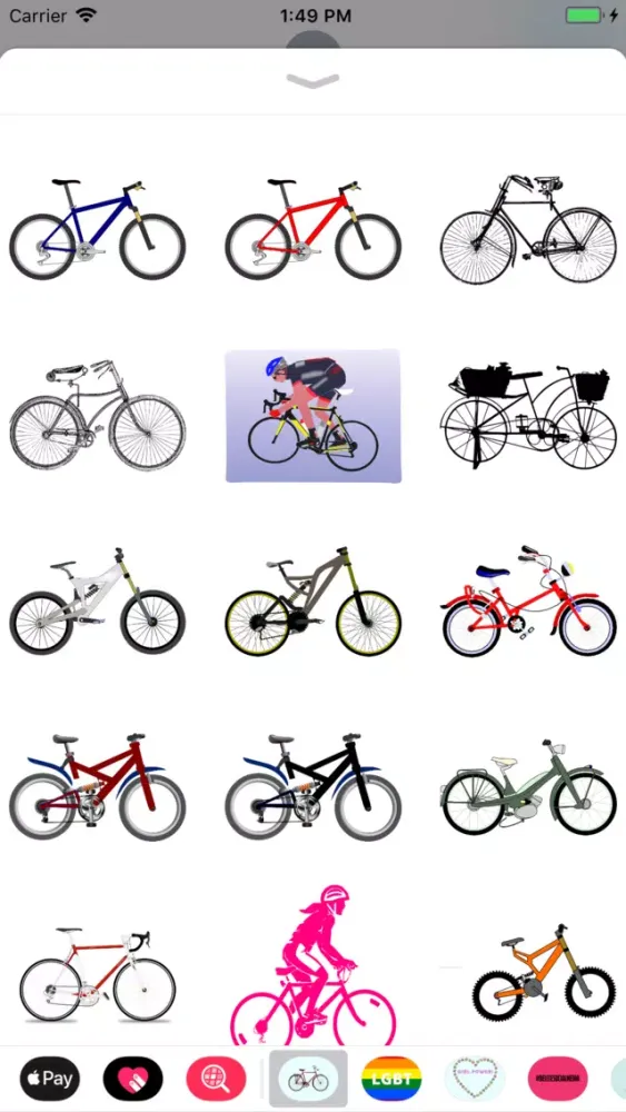 صور Bicycle Stickers: Bike It Up
