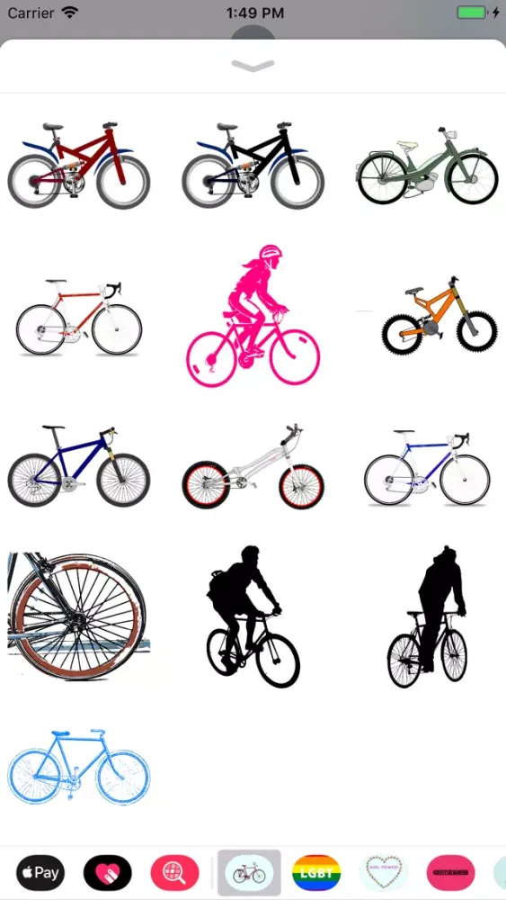 صور Bicycle Stickers: Bike It Up