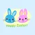 Easter Bunny & Egg Stickers
