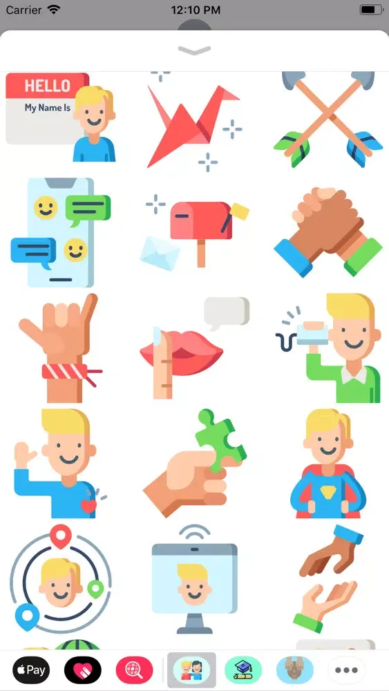 Capturas de pantalla de Friendship and Family Stickers