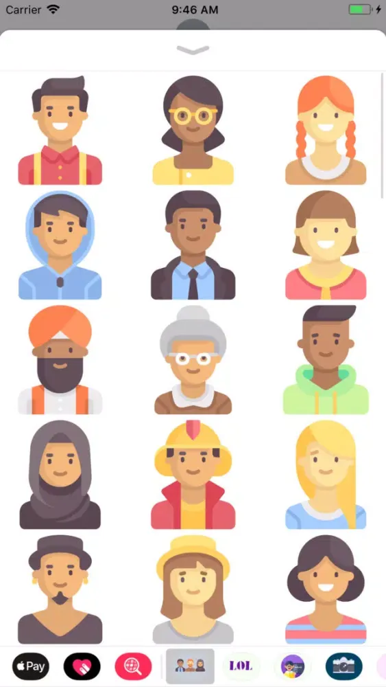 Zrzuty ekranu Humanity: People Stickers