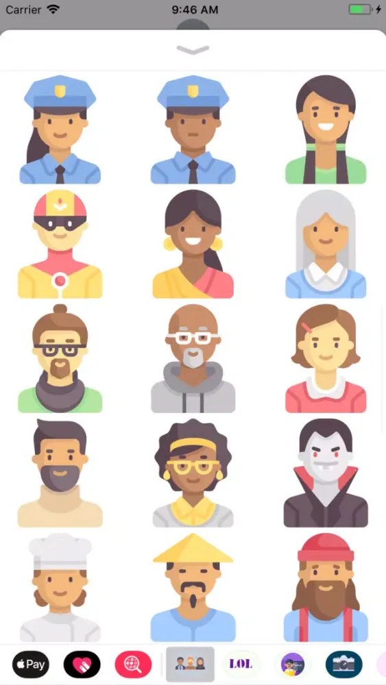 Zrzuty ekranu Humanity: People Stickers