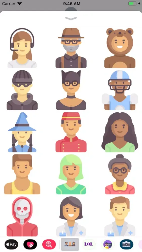 Zrzuty ekranu Humanity: People Stickers