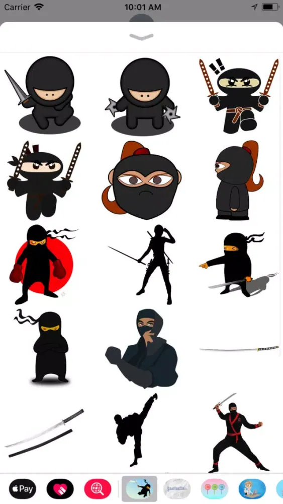 Epic Ninja Stickers Ekran Görüntüleri