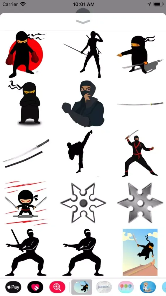 Epic Ninja Stickers Ekran Görüntüleri
