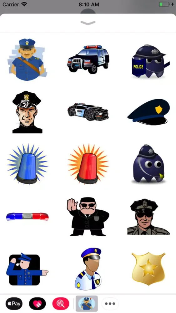 Police Stickers: Hands Up! স্ক্রিনশট