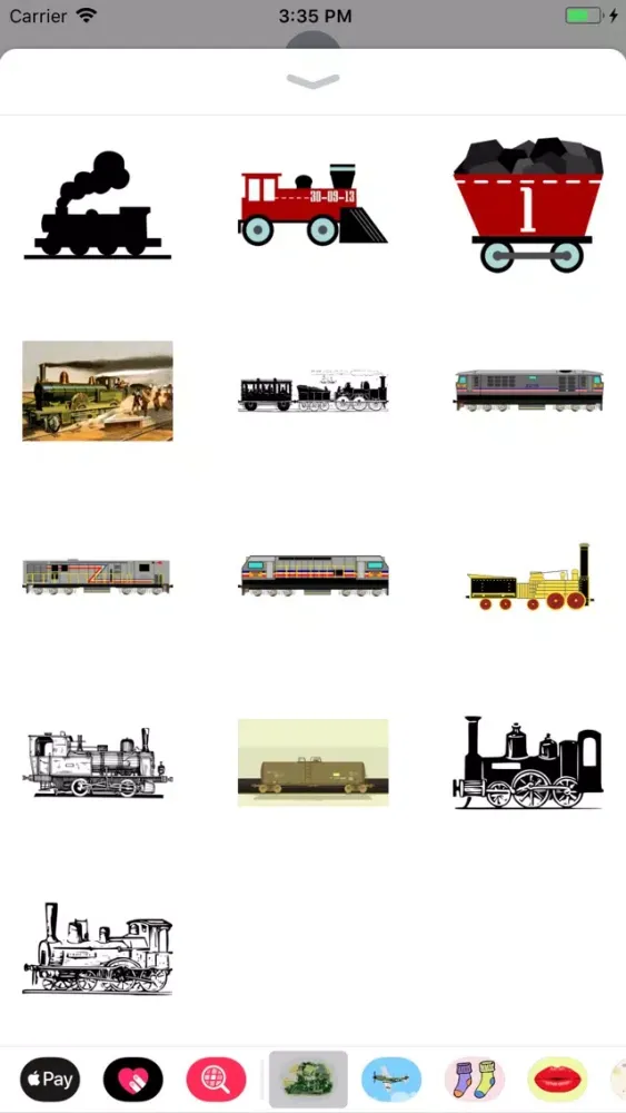 Tangkapan skrin Train Stickers: Off The Rails