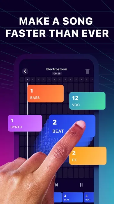 ภาพหน้าจอของ Beat Jam - Music Maker Pad