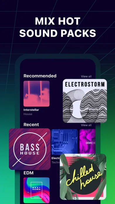 ภาพหน้าจอของ Beat Jam - Music Maker Pad