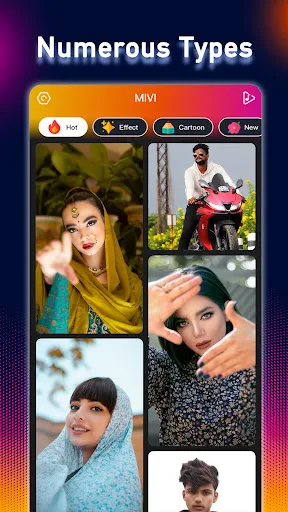Music & Beat Video Maker:Mivii Screenshots