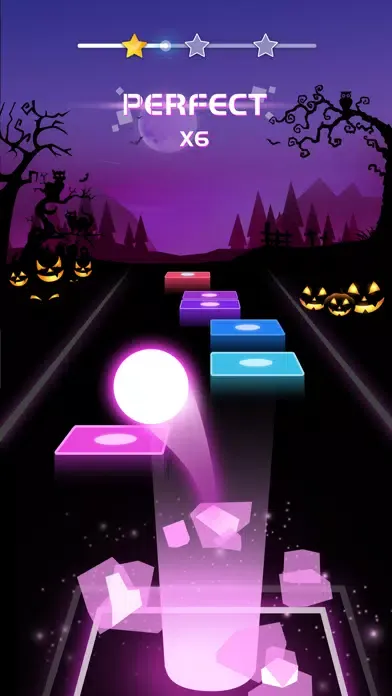 Ảnh chụp màn hình của Piano Music Hop: EDM Rush!