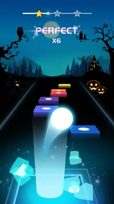 Ảnh chụp màn hình của Piano Music Hop: EDM Rush!