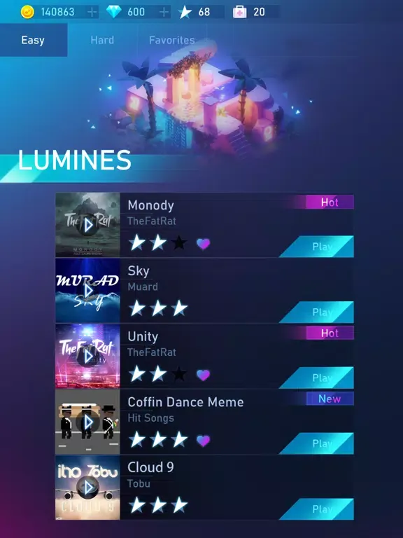 Capturas de pantalla de Piano Fire iPad 