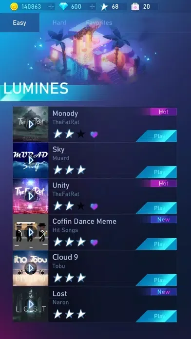 Capturas de pantalla de Piano Fire