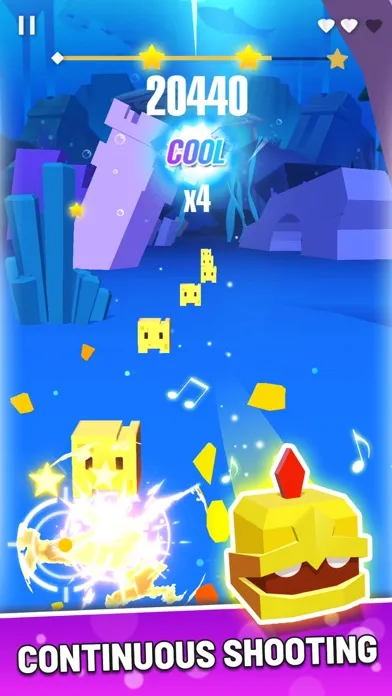 ภาพหน้าจอของ Beat Shooter - MUSIC BEAT