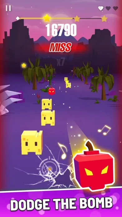 ภาพหน้าจอของ Beat Shooter - MUSIC BEAT