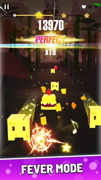 ภาพหน้าจอของ Beat Shooter - MUSIC BEAT