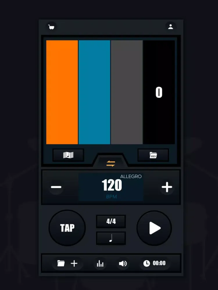 pro metronome - tempo beats iPad  スクリーンショット