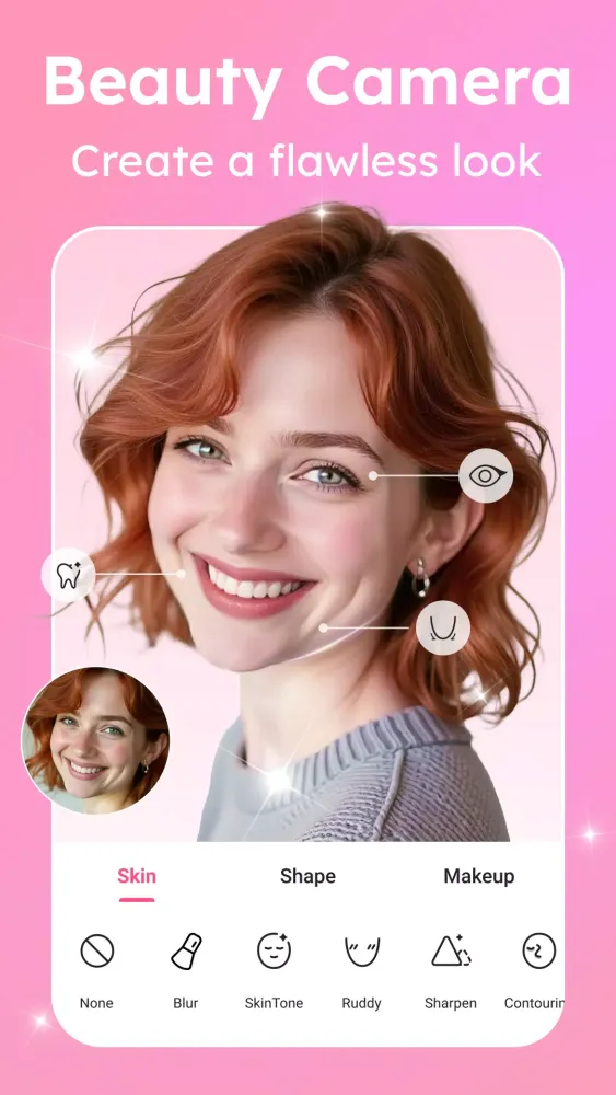 Capturas de pantalla de Beauty Camera & Makeup Camera