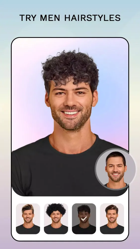 Captures d'écran de Hair Color Changer: Hairstyles