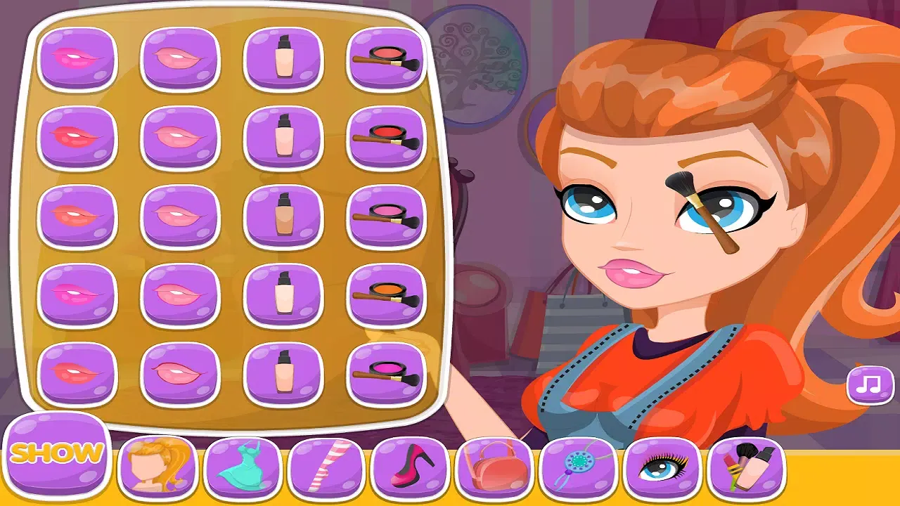 beauty salon makeup & makeover Screenshots