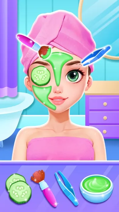 Beauty Salon Games for Girls スクリーンショット