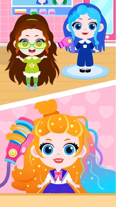 Beauty Salon Games for Girls スクリーンショット