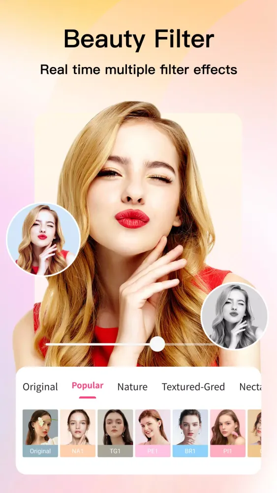 Tangkapan layar Selfie Camera - Beauty Camera