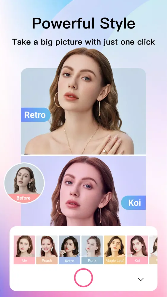 Tangkapan layar Selfie Camera - Beauty Camera