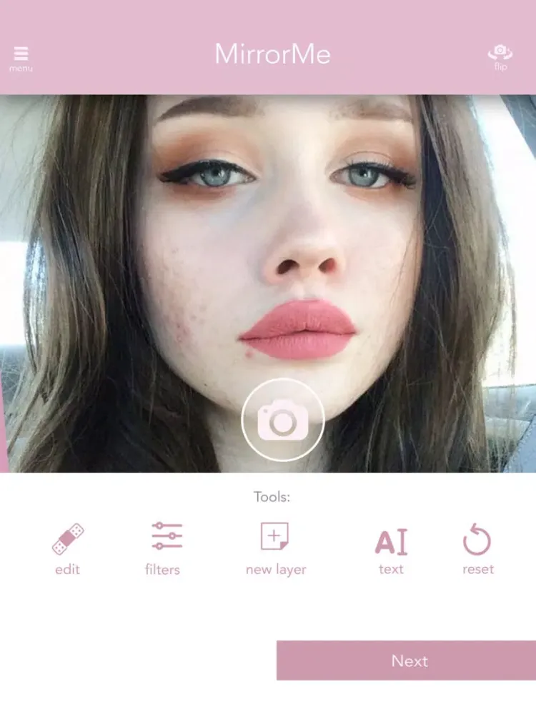 Captures d'écran de Mirror Me Skincare App iPad 