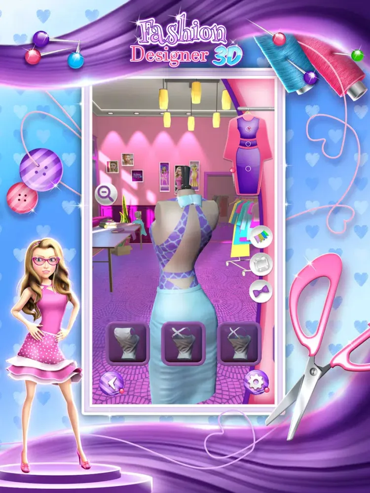 Capturas de pantalla de Fashion Designer & Tailor Game iPad 