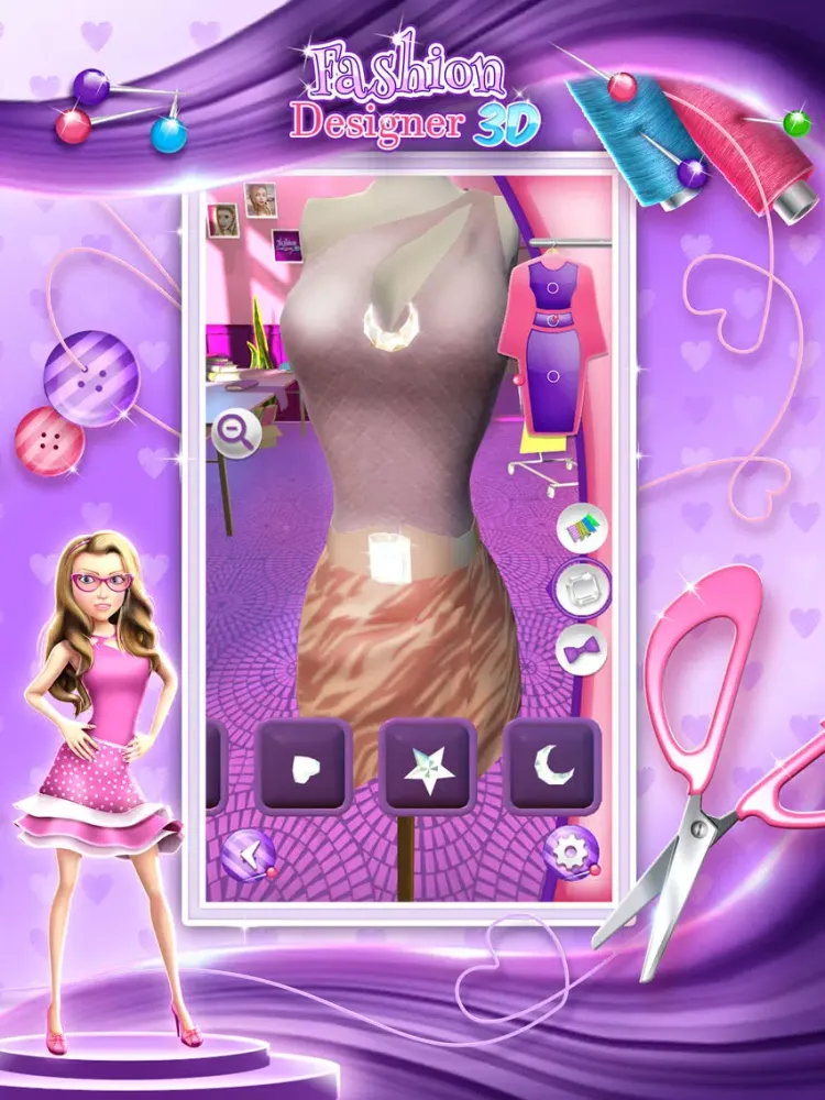 Capturas de pantalla de Fashion Designer & Tailor Game iPad 
