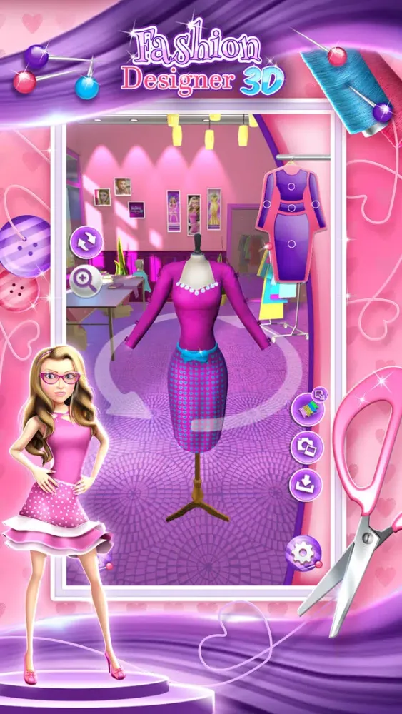 Capturas de pantalla de Fashion Designer & Tailor Game