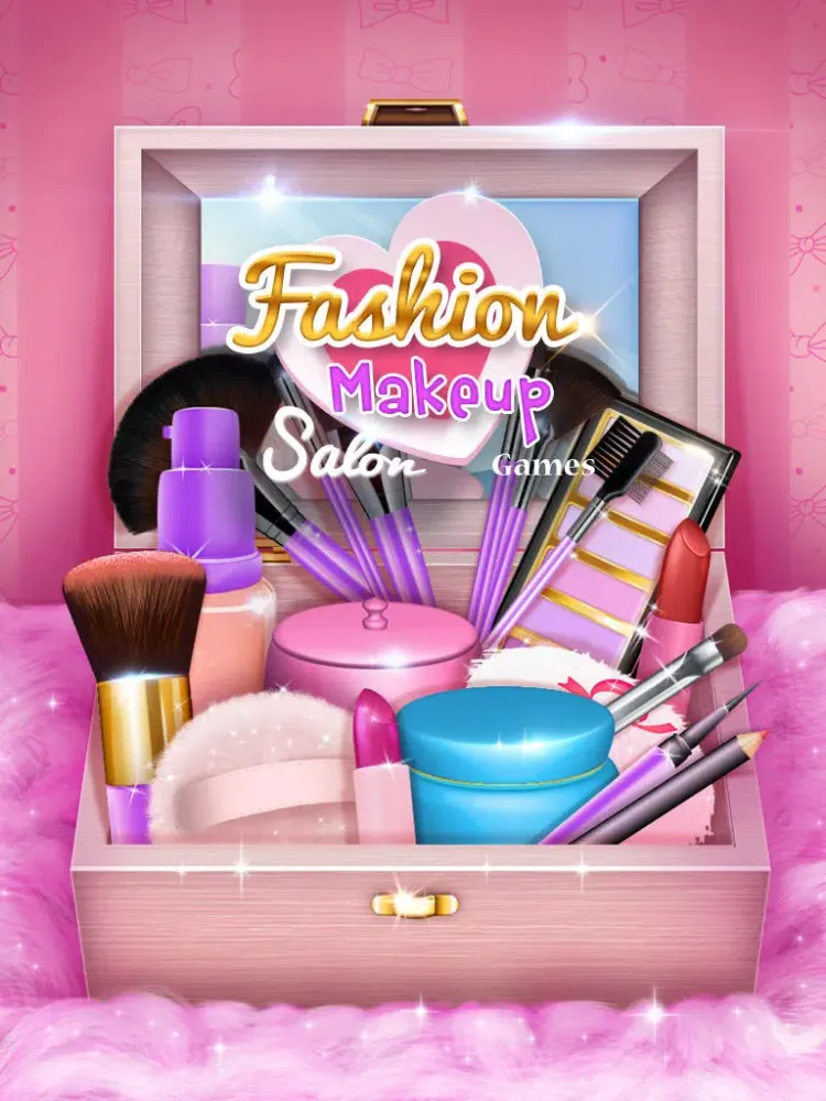 Screenshot di Fashion Makeup Salon Games 3D: Celebrity Makeover and Beauty Studio Game iPad 