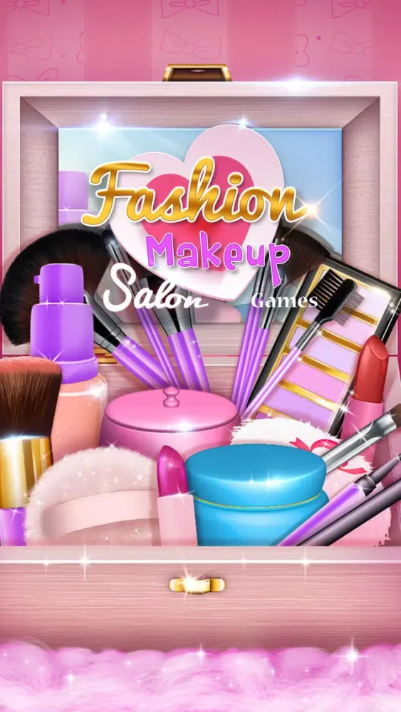Screenshot di Fashion Makeup Salon Games 3D: Celebrity Makeover and Beauty Studio Game