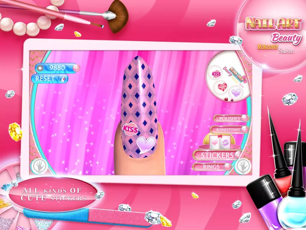 Capturas de pantalla de Nail Art Beauty Makeover Salon: Fashion Manicure Designs and Decoration Ideas for Girls iPad 