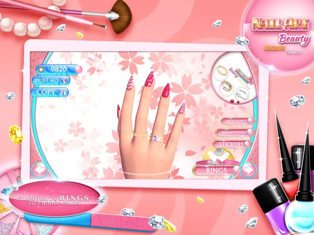Capturas de pantalla de Nail Art Beauty Makeover Salon: Fashion Manicure Designs and Decoration Ideas for Girls iPad 