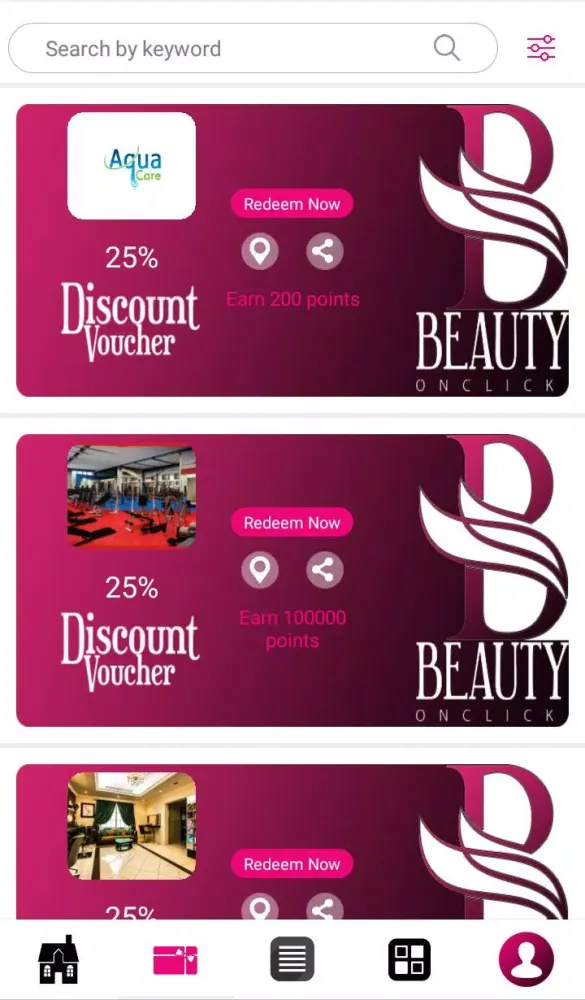 Beauty Onclick Screenshots