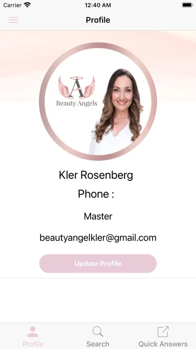 Capturas de pantalla de Beauty Pro App