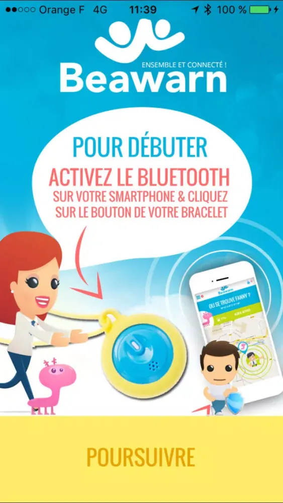 Beawarn - Vos enfants toujours à votre portée Screenshots