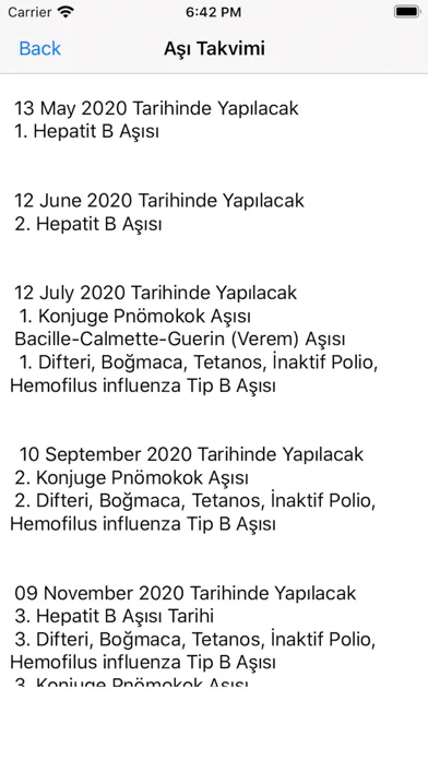 Bebek Gelişimi Hafta Hafta应用截图
