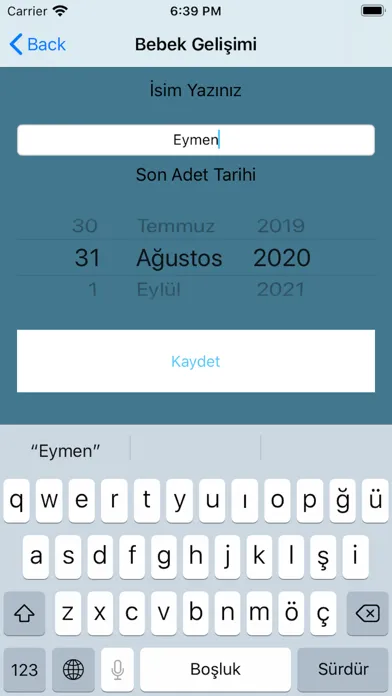 Bebek Gelişimi Hafta Hafta应用截图