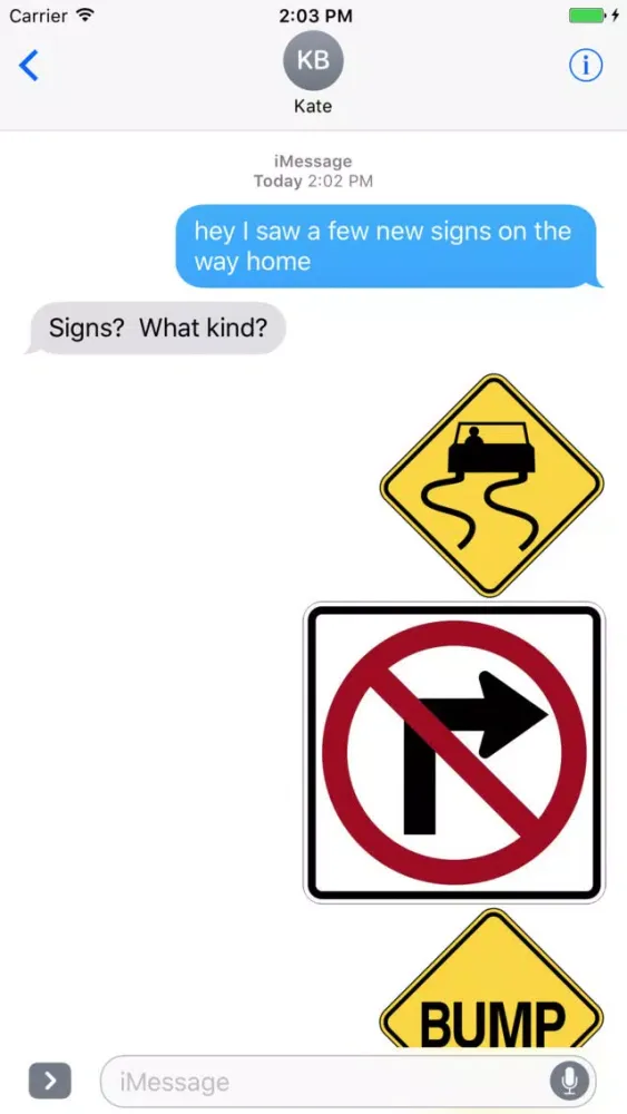 Street Sign Stickers Screenshots