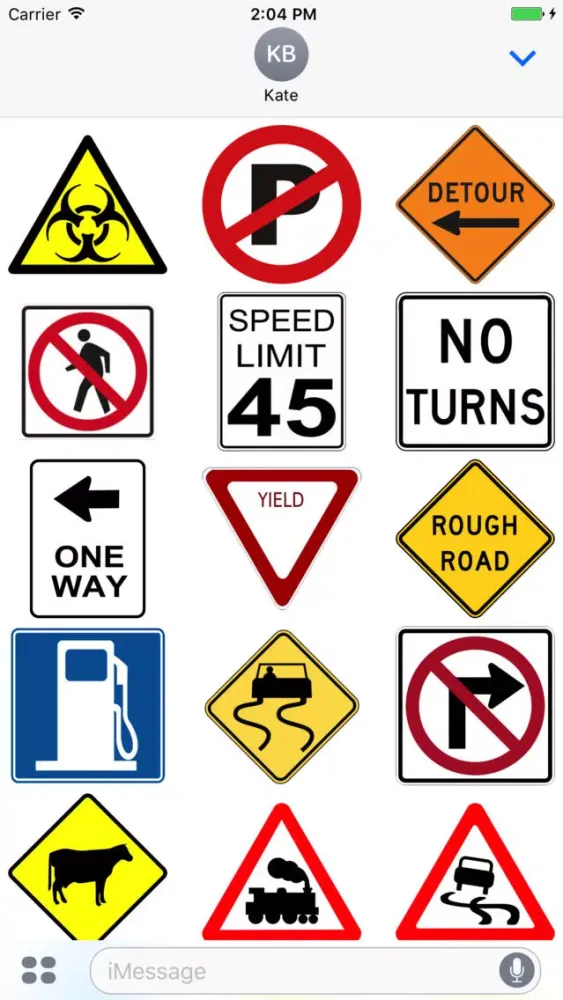 Street Sign Stickers Screenshots
