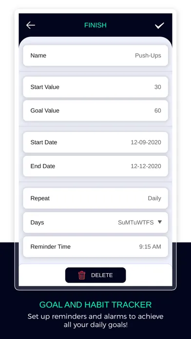 Goal & Habit Tracking应用截图